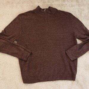 Weatherproof Men's V-Neck Sweater - Brown